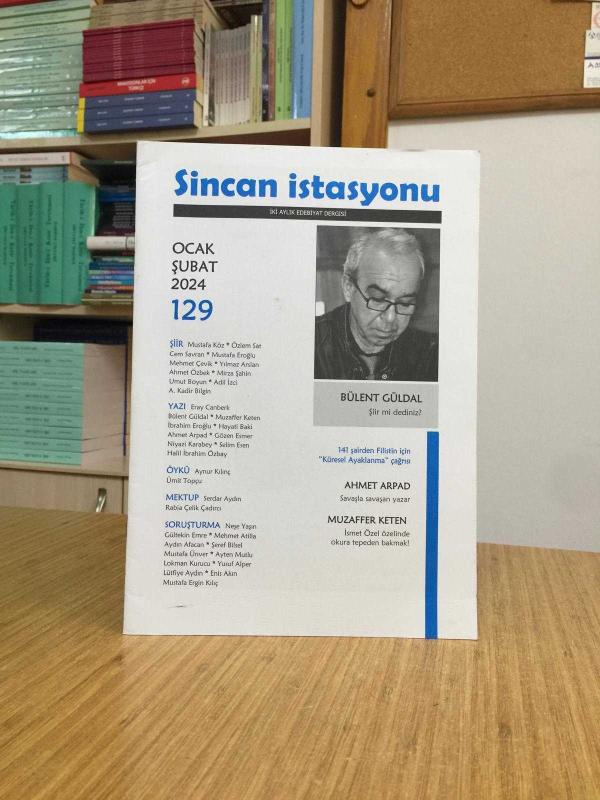 SİNCAN İSTASYONU Dergisi - Sayı 129 - Ocak Şubat 2024