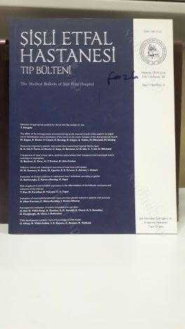 Şişli Etfal Hastanesi Tıp Bülteni (The Medical Bulletin of Sisli Etfal Hospital) Yıl:2016 Cilt:50 Sayı:2