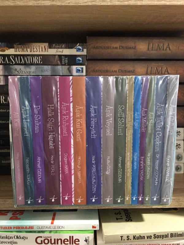 Sivaslı Aşıklar Dizisi  Açılmamış Özel Kutusunda 15 Kitap