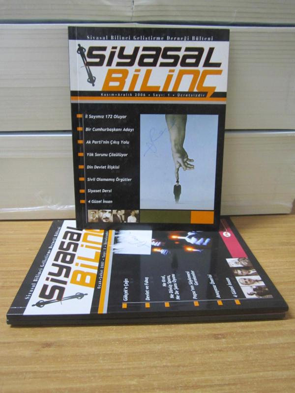 SİYASAL BİLİNÇ Dergisi - Sayı 1 - Kasım Aralık 2006 - Siyasal Bilinci Geliştirme Derneği Bülteni