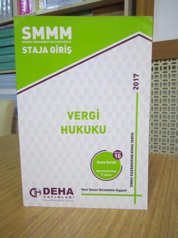 SMMM Staja Giriş Konu Serisi STJ-K 10 Vergi Hukuku [7.Baskı] / Deha Yayınları