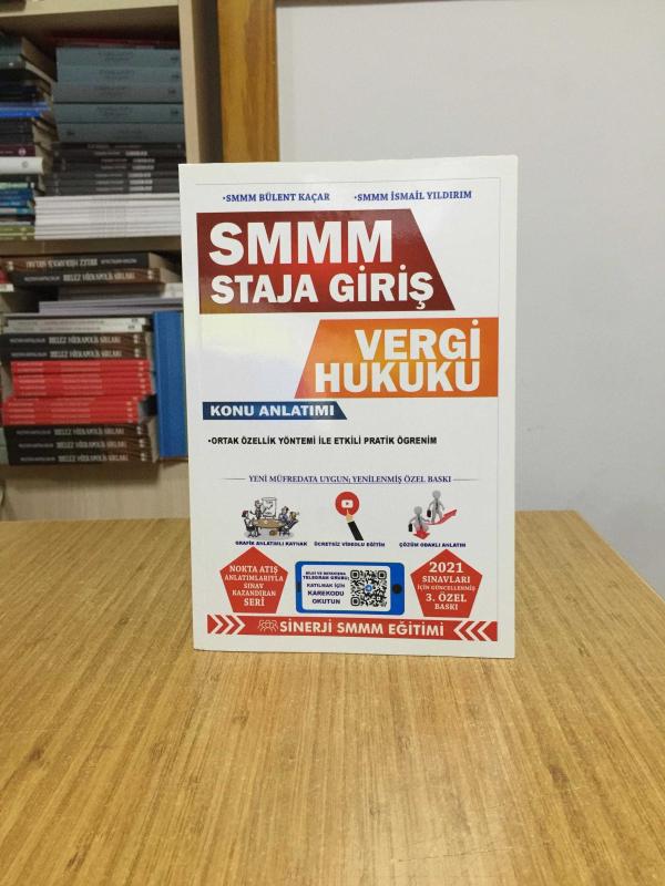SMMM Staja Giriş Vergi Hukuku Kitabı Sinerji SMMM Eğitim