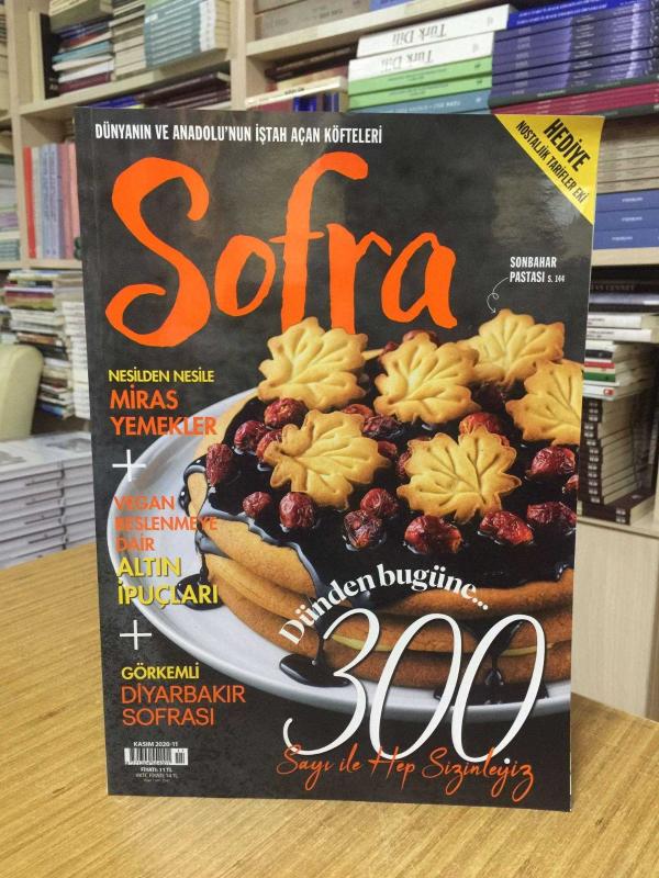 SOFRA Dergisi - Sayı 300 - Kasım 2020/11 (Hediye Kitabı Yok)