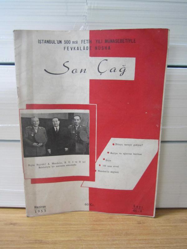 Son Çağ Dergisi - Yıl 4 Cilt 4 - Haziran 1953 - No 46/4