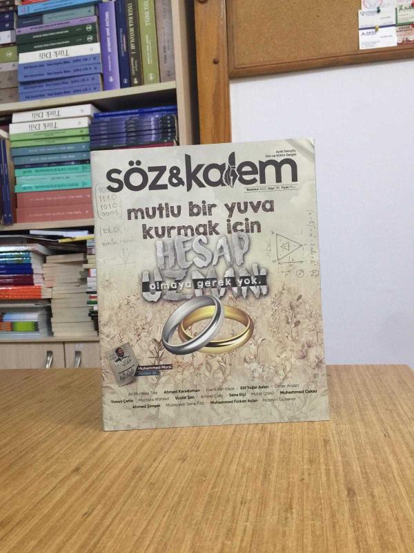Söz Kalem Aylık Gençlik İlim ve Kültür Dergisi - Sayı 118 - Temmuz 2023