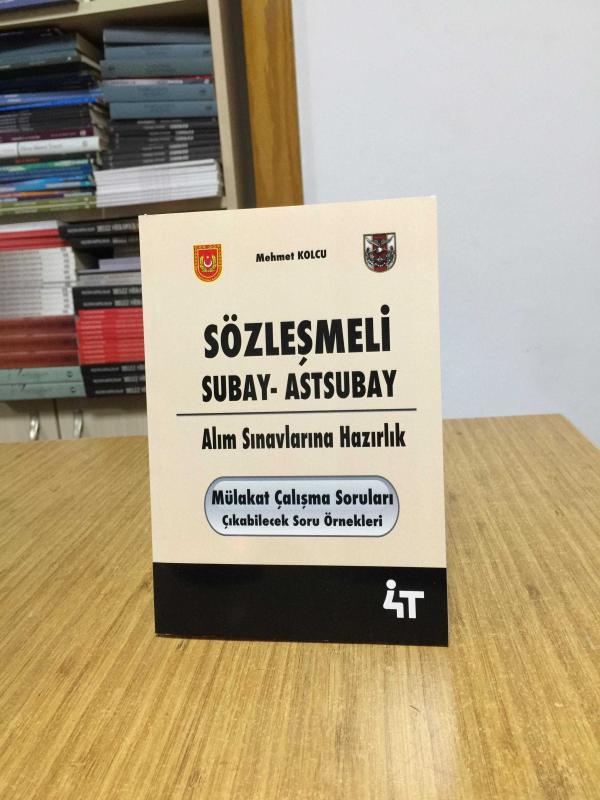 Sözleşmeli Subay Astsubay Alım Sınavlarına Hazırlık 4T Yayınevi