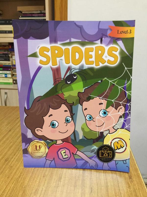 Spiders Level 3 UNIVERSAL ELT (İlkokul ve Ortaokul Öğrencilerine Yönelik İngilizce Hikaye Kitabı)