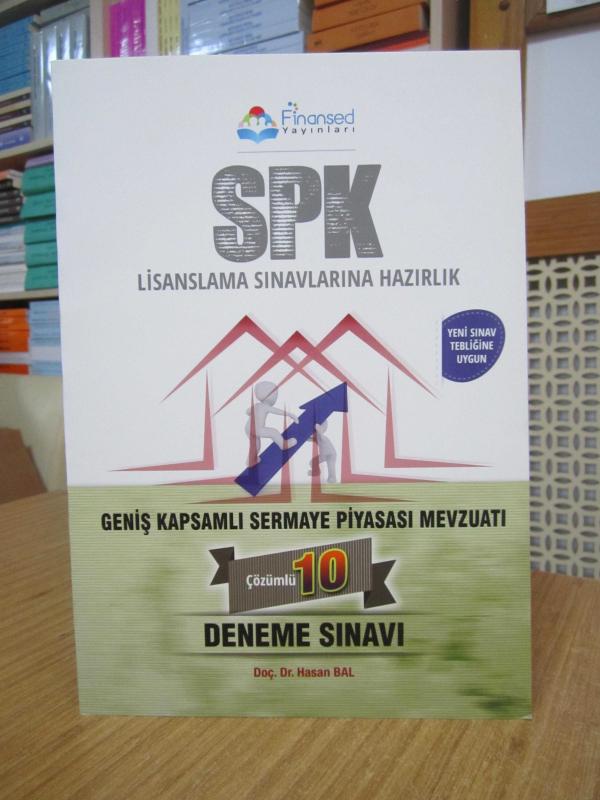 SPK Lisanslama Sınavlarına Hazırlık Geniş Kapsamlı Sermaye Piyasası Mevzuatı (Çözümlü 10 Deneme Sınavı) / Finansed Yayınları 2022
