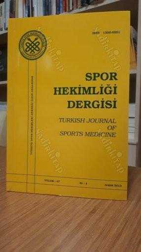 Spor Hekimliği Dergisi - Türkiye Spor Hekimleri Derneği - Cilt 47 Sayı 4 - Aralık 2012