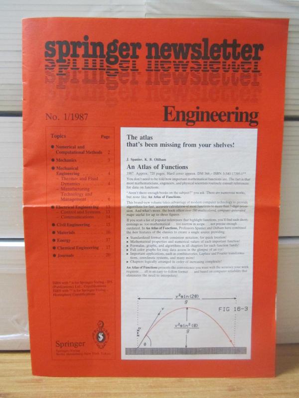 Springer Newsletter - Engineering - No 1/1987