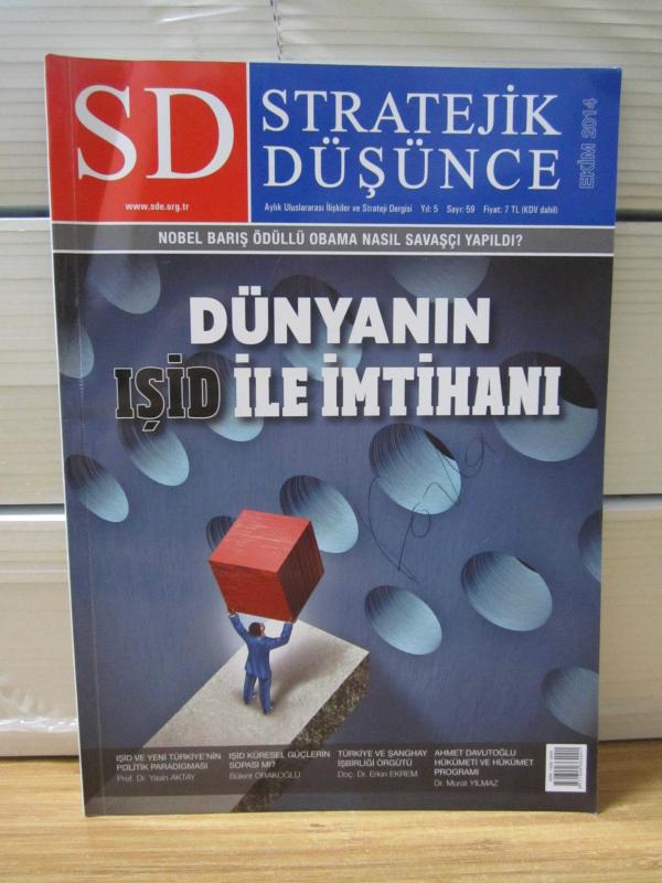Stratejik Düşünce Enstitüsü Dergisi - SD Stratejik Düşünce - Sayı 57 - Ekim 2014