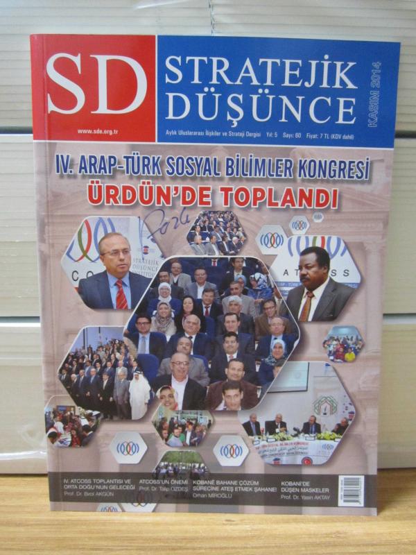Stratejik Düşünce Enstitüsü Dergisi - SD Stratejik Düşünce - Sayı 60 - Kasım 2014