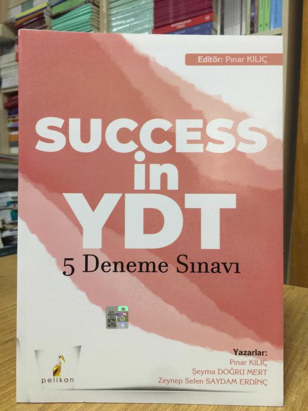 Success in YDT İngilizce Çek Kopart 5 Deneme Sınavı Pelikan Yayınevi