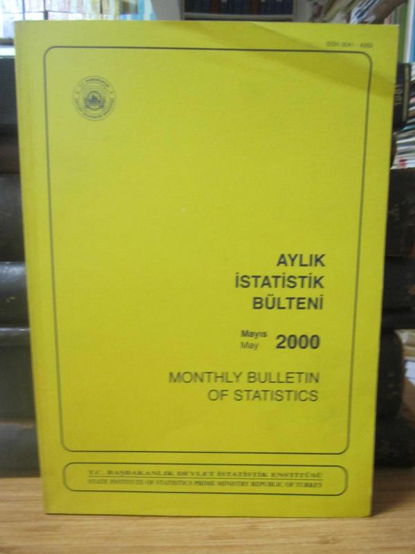 T.C. Başbakanlık Devlet İstatistik Enstitüsü - Aylık İstatistik Bülteni - Mayıs 2000