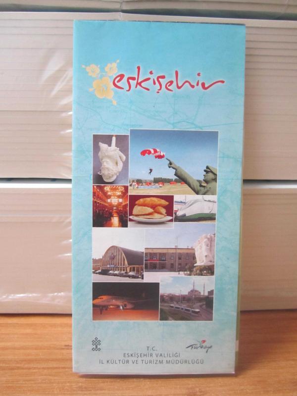 T.C. Eskişehir Valiliği İl Kültür ve Turizm Müdürlüğü - Ekim 2007 Şehir Haritası Broşür