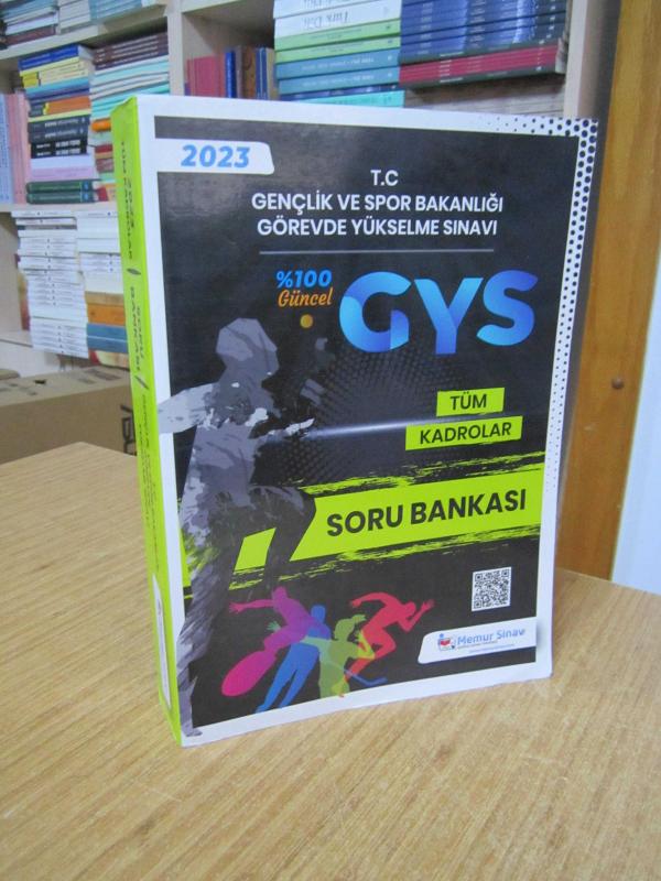 T.C. Gençlik ve Spor Bakanlığı GYS Tüm Kadrolar SORU BANKASI 2023