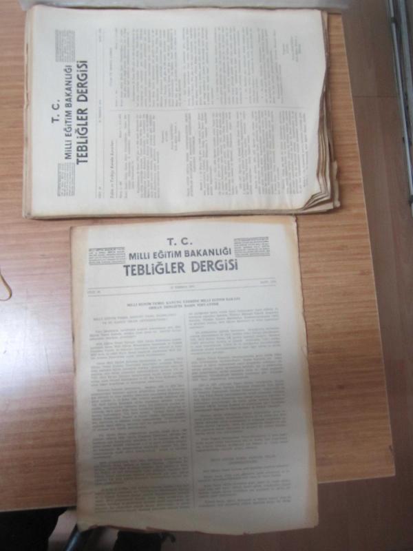 T.C. MİLLİ EĞİTİM BAKANLIĞI TEBLİĞLER DERGİSİ - 23 TEMMUZ-19 KASIM 1973 YILI 36.CİLT 1753-1767 ARASI SAYILAR 15 SAYI TAKIM