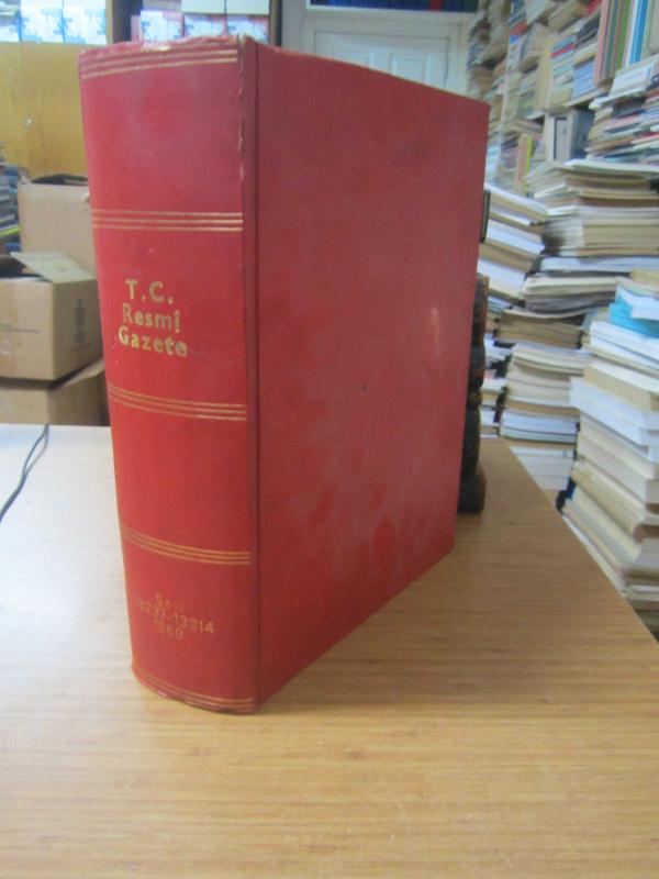 T.C.Resmi Gazete  - 1 Temmuz 1969  Sayı 13237 - 13314 Ciltli