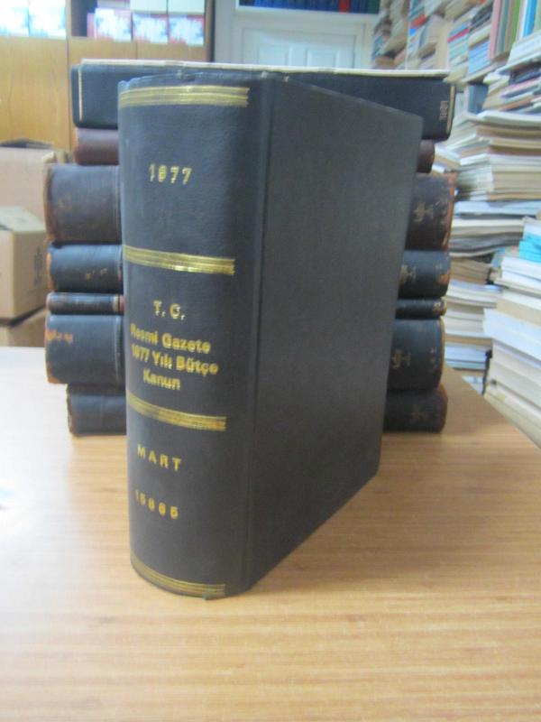 T.C. Resmi Gazete 1977 Yılı Bütçe Kanunu - 1 Mart 1977 Sayı 15865 - Ciltli