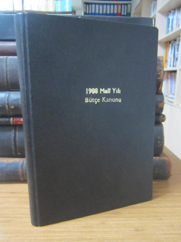 T.C.Resmi Gazete Sayı 1979 - 1988 Mali Yılı Bütçe Kanunu - Ciltli