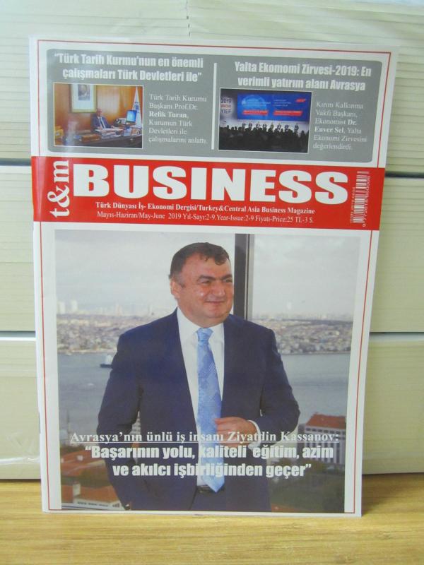 T&M Business - Mayıs-Haziran 2019 Sayı 9 - Türk Dünyası Ekonomi Dergisi