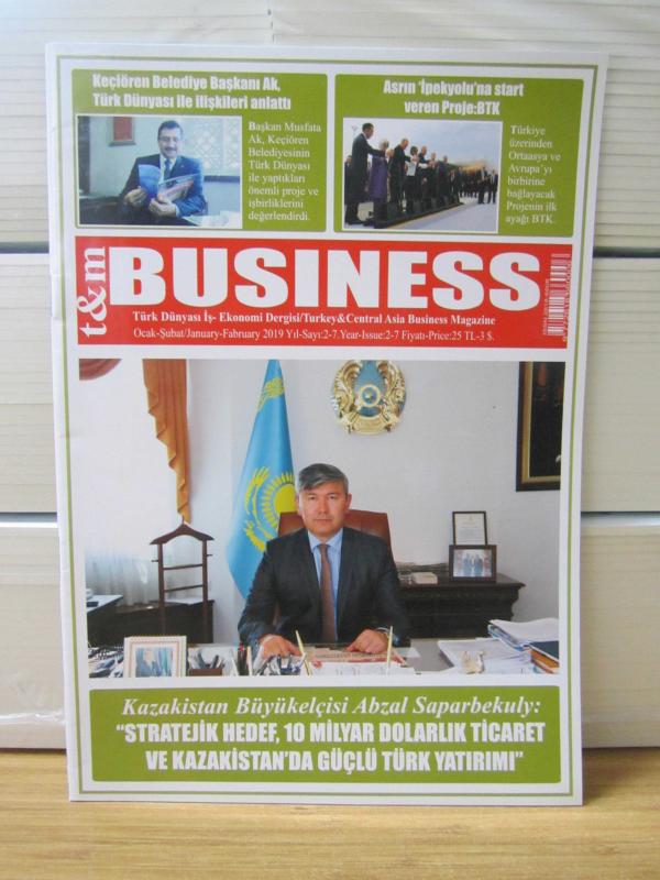 T&M Business - Ocak-Şubat 2019 Sayı 7 - Türk Dünyası Ekonomi Dergisi