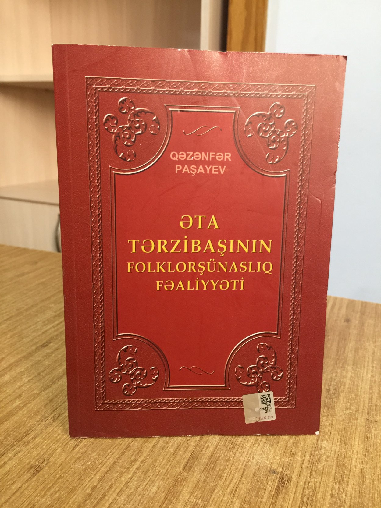 Əta Tərzibaşının folklorşünaslıq fəaliyyəti - Paşayev Qəzənfər Məhəmməd oğlu