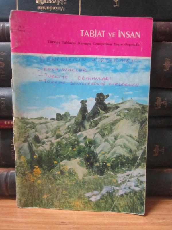 Tabiat ve İnsan Dergisi - Sayı 3 - Eylül 1971 - Türkiye Tabiatını Koruma Cemiyeti