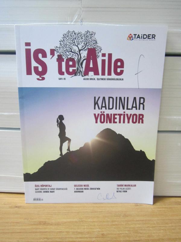 TAİDER Aile İşletmeleri Derneği - İş'te Aile - Sayı 05