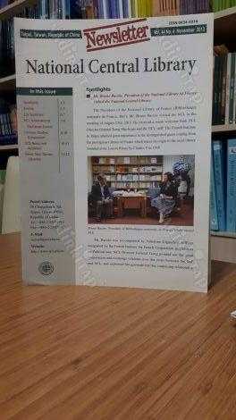 Taipei Taiwan Republic of China Newsletter - National Central Library - Volume: 44 No: 4 - November 2013