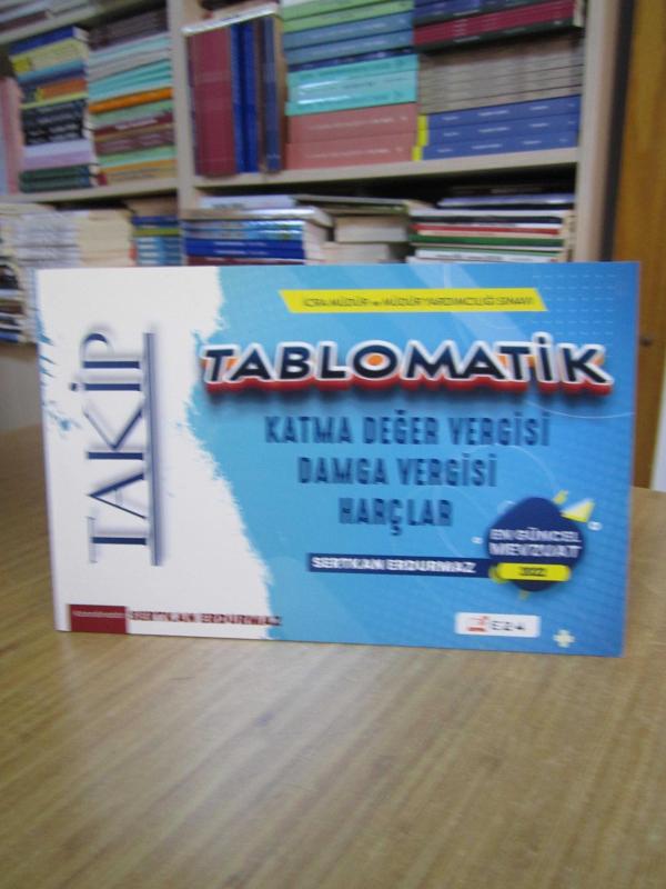 Takip Tablomatik Katma Değer Vergisi- Damga Vergisi- Harçlar Konu Anlatımı E24 Yayınları