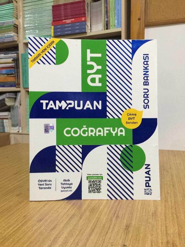 TAMPUAN AYT COĞRAFYA SORU BANKASI / Puan Yayınları