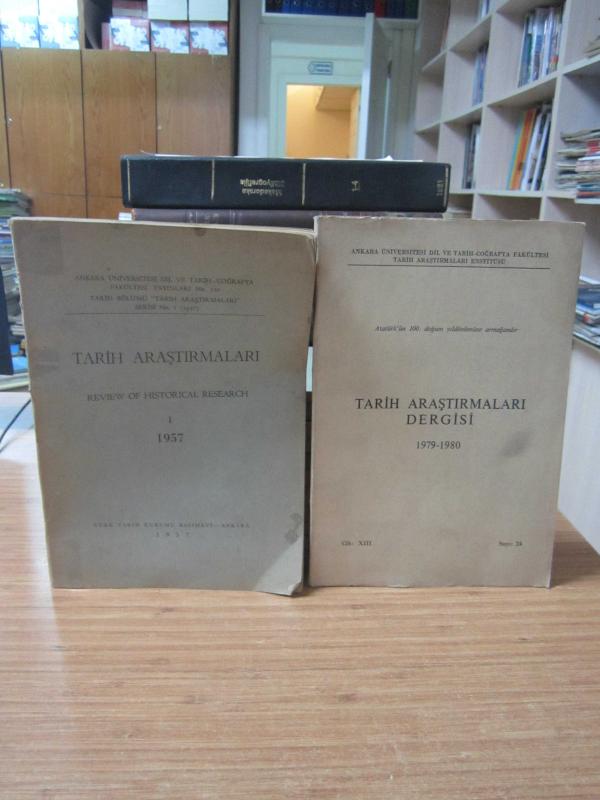 Tarih Araştırmaları Dergisi - 1957'den 1980'e Kadar Yayınlanmış 9 Farklı Sayı (Sayılar Açıklamada) - Ankara Üni. DTCF Tarih Bölümü