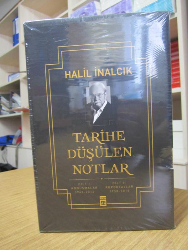 Tarihe Düşülen Notlar (2 Cilt Takım Kutulu) - Halil İnalcık