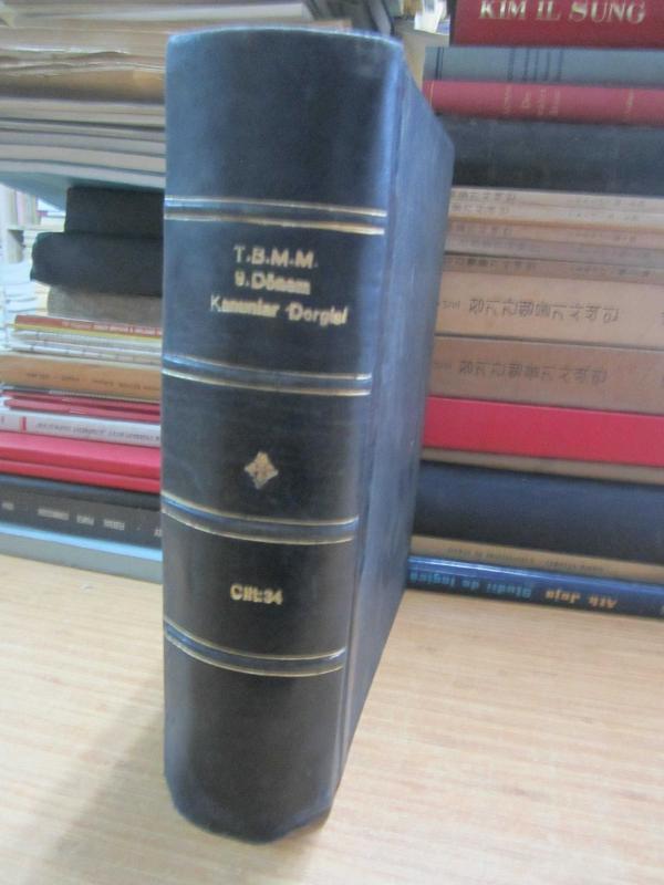 TBMM Kanunlar Dergisi Cilt 34 Dönem IX Toplantı 2 1952 - Ciltli