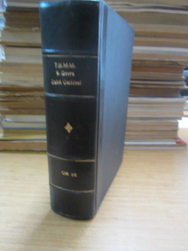 TBMM Kanunlar Dergisi Cilt 35 Dönem IX Toplantı 3 1953 - Ciltli