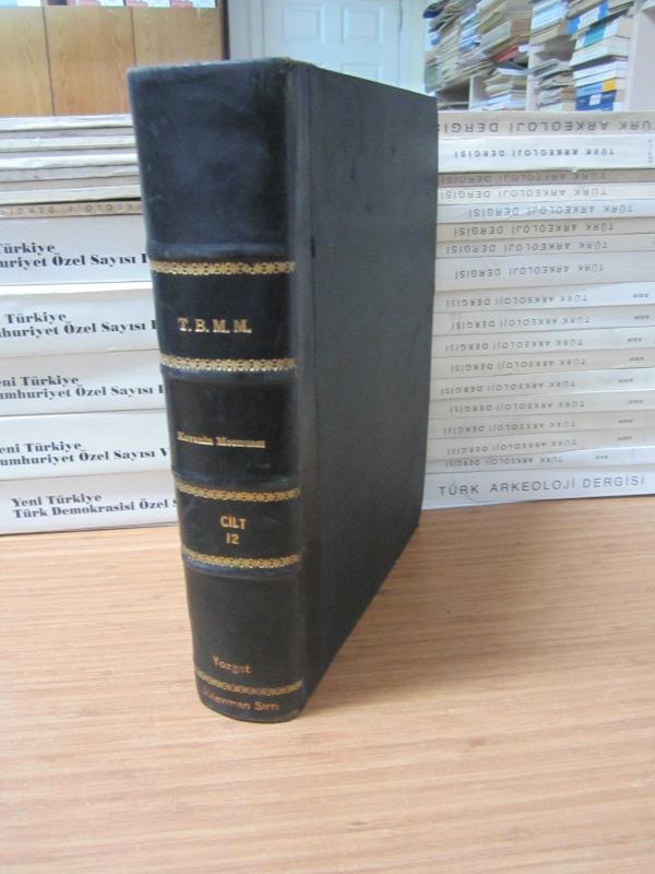 TBMM Kavanin Mecmuası Cilt 12 Devre IV İçtima 2 1934 - Ciltli