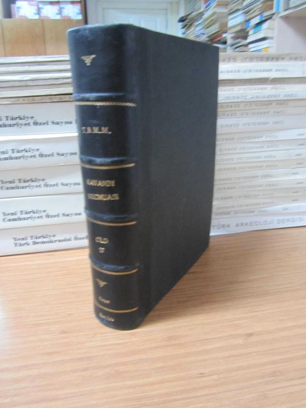 TBMM Kavanin Mecmuası Cilt 17 Devre V İçtima 2 1937 - Ciltli