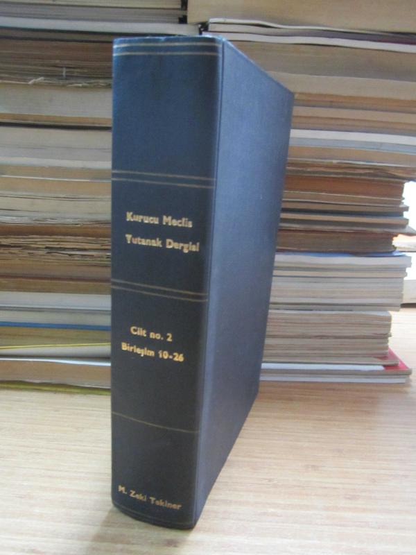 TBMM Tutanak Dergisi Cilt 2  - 29 Mart 1961 Tarihli Onuncu Birleşimden 4 Eylül 1961 Tarihli Yirmialtıncı Birleşime Kadar - Ciltli