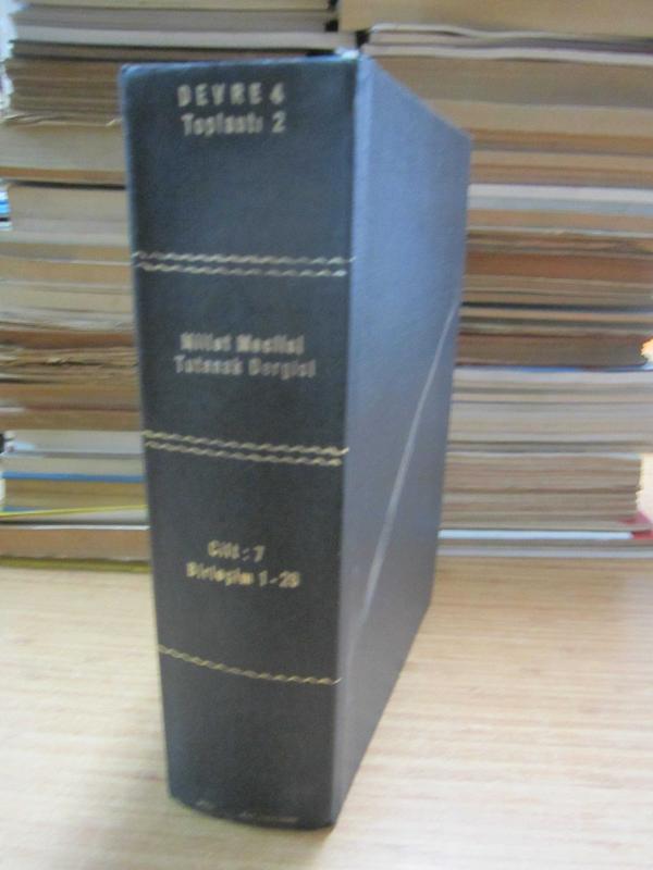 TBMM Tutanak Dergisi Cilt 7 Dönem 4 Toplantı 2  - 1 11 1974 Tarihli 1 nci Birleşimden 15 1 1975 Tarihli 26 ncı Birleşime Kadar - Ciltli