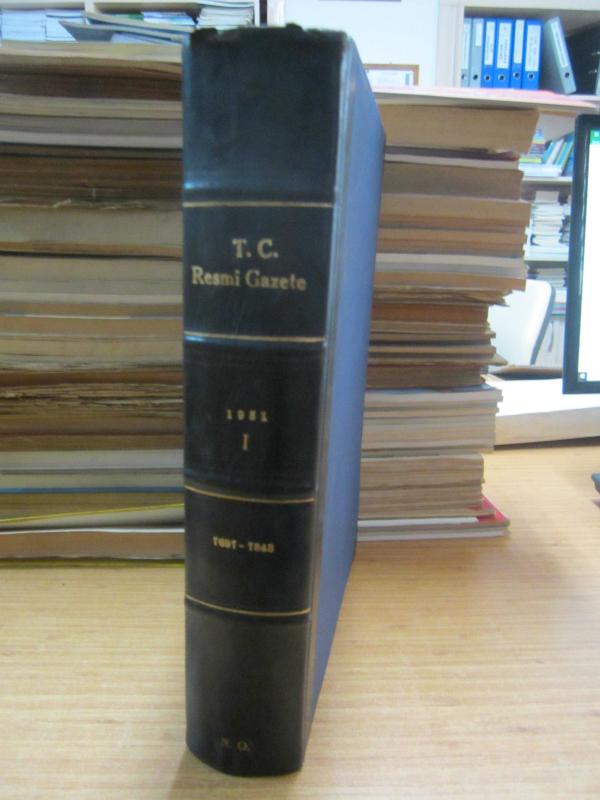 TC Resmi Gazete - 2 Ocak 1951 Sayı 7697 - 7848 - Ciltli