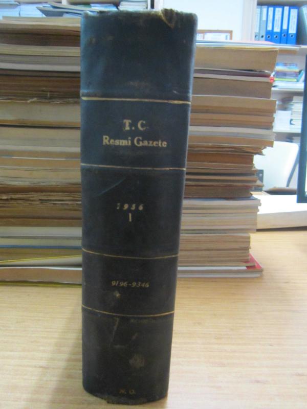 TC Resmi Gazete - 2 Ocak 1956 Sayı 9196 - 9346