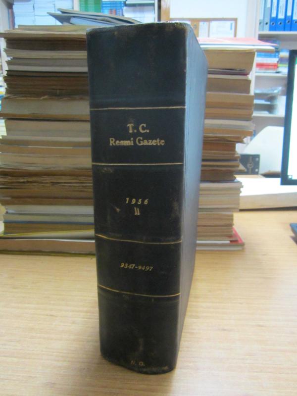 TC Resmi Gazete - 2 Temmuz 1956 Sayı 9347 - 9497