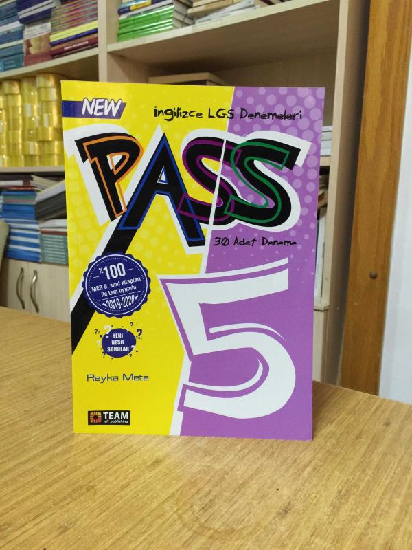 Team Elt Publishing 5. Sınıf New Pass 30'lu İngilizce LGS Denemeleri (2019-2020)