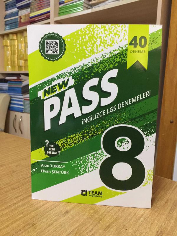 Team Elt Publishing 8. Sınıf New Pass 40 Adet Deneme