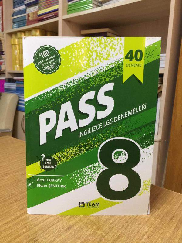 Team Elt Publishing 8. Sınıf Pass 40 Adet Deneme