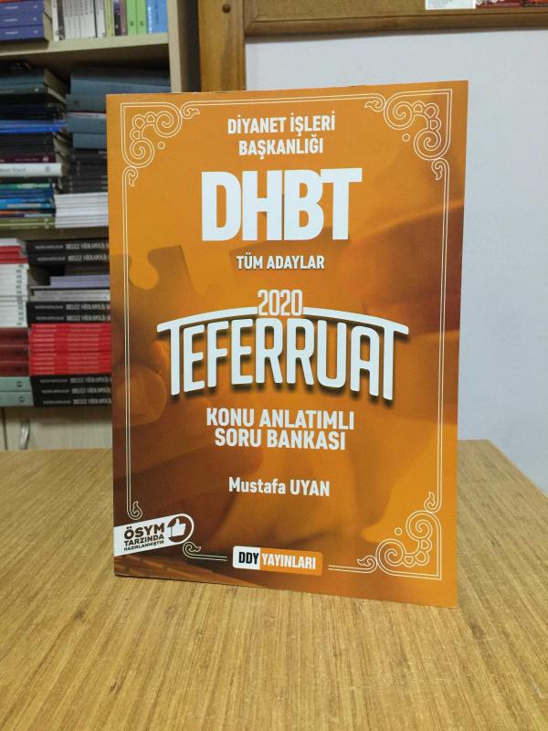 TEFERRUAT 2020 DHBT Konu Anlatımlı Soru Bankası - Mustafa