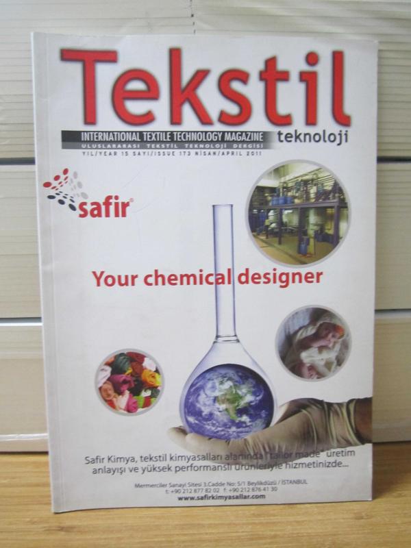 TEKSTİL TEKNOLOJİ Uluslararası Tekstil Teknoloji Dergisi - Sayı 173 - Nisan 2011