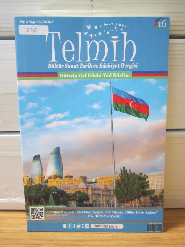 TELMİH DERGİSİ - Sayı 16 - Yıl 2020