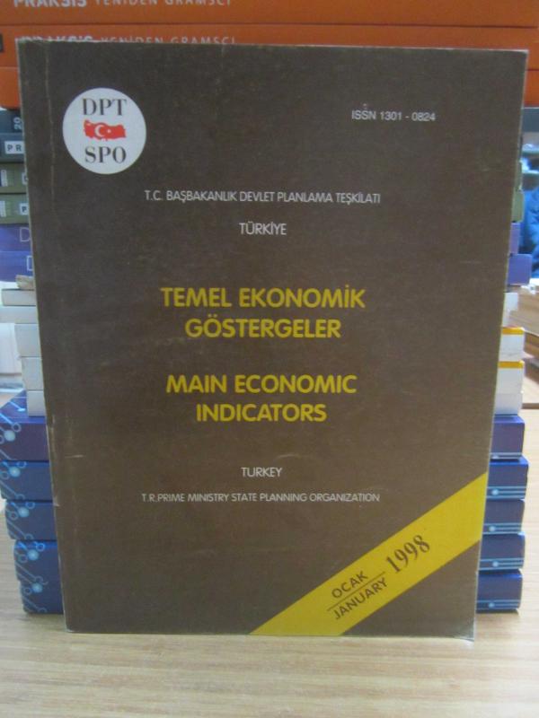 Temel Elektronik Göstergeler - Main Economic Indicators - Ocak - January 1998